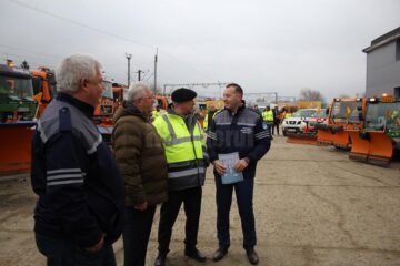 Pregătirile de iarnă ale firmei Diasil, verificate în teren de conducerea Primăriei Suceava