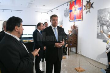 Presedintele Klaus Iohannis la Muzeul Bucovinei