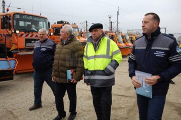 Pregătirile de iarnă ale firmei Diasil, verificate în teren de conducerea Primăriei Suceava