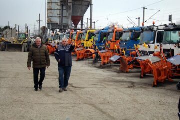Pregătirile de iarnă ale firmei Diasil, verificate în teren de conducerea Primăriei Suceava