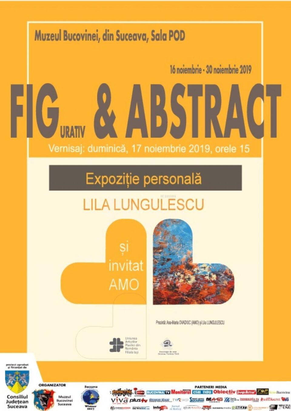Expoziția de pictură "Figurativ și Abstract", la Muzeul Bucovinei