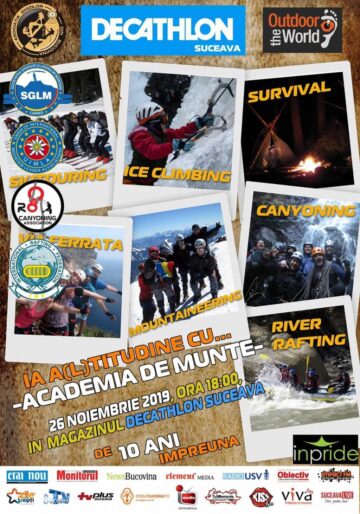 A zecea ediție a „Academiei de Munte” începe din 26 noiembrie, pentru iubitorii de natură
