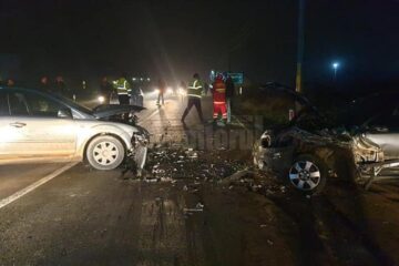Accident cu trei răniți, la ieșirea din Suceava spre Moara