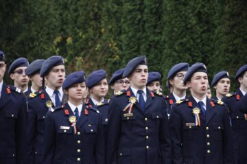 Festivitatea de aniversare a 95 de ani a Colegiul Național Militar „Ștefan cel Mare” din Câmpulung Moldovenesc Foto: Miruna Modiga