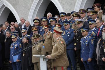 Festivitatea de aniversare a 95 de ani a Colegiul Național Militar „Ștefan cel Mare” din Câmpulung Moldovenesc Foto: Miruna Modiga