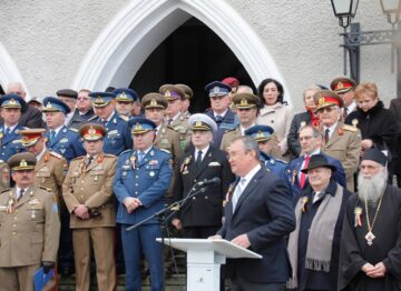 Festivitatea de aniversare a 95 de ani a Colegiul Național Militar „Ștefan cel Mare” din Câmpulung Moldovenesc Foto: Miruna Modiga
