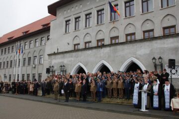 Festivitatea de aniversare a 95 de ani a Colegiul Național Militar „Ștefan cel Mare” din Câmpulung Moldovenesc Foto: Miruna Modiga
