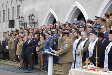 Festivitatea de aniversare a 95 de ani a Colegiul Național Militar „Ștefan cel Mare” din Câmpulung Moldovenesc Foto: Miruna Modiga