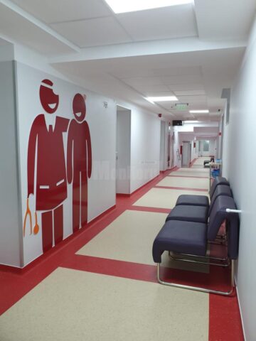 Așa arată Ambulatoriul modernizat al secției Boli Infecțioase a Spitalului de Urgență Suceava