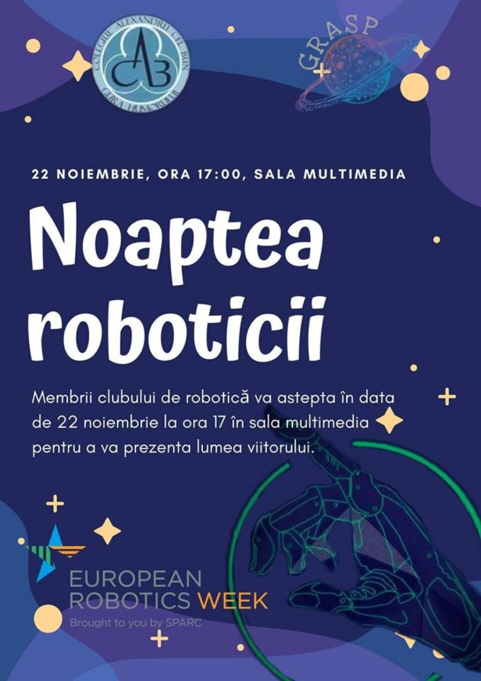 „Noaptea roboticii”