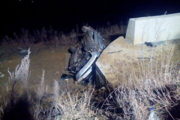 Accidentul petrecut în februarie 2016, la intrarea în Suceava dinspre Fălticeni