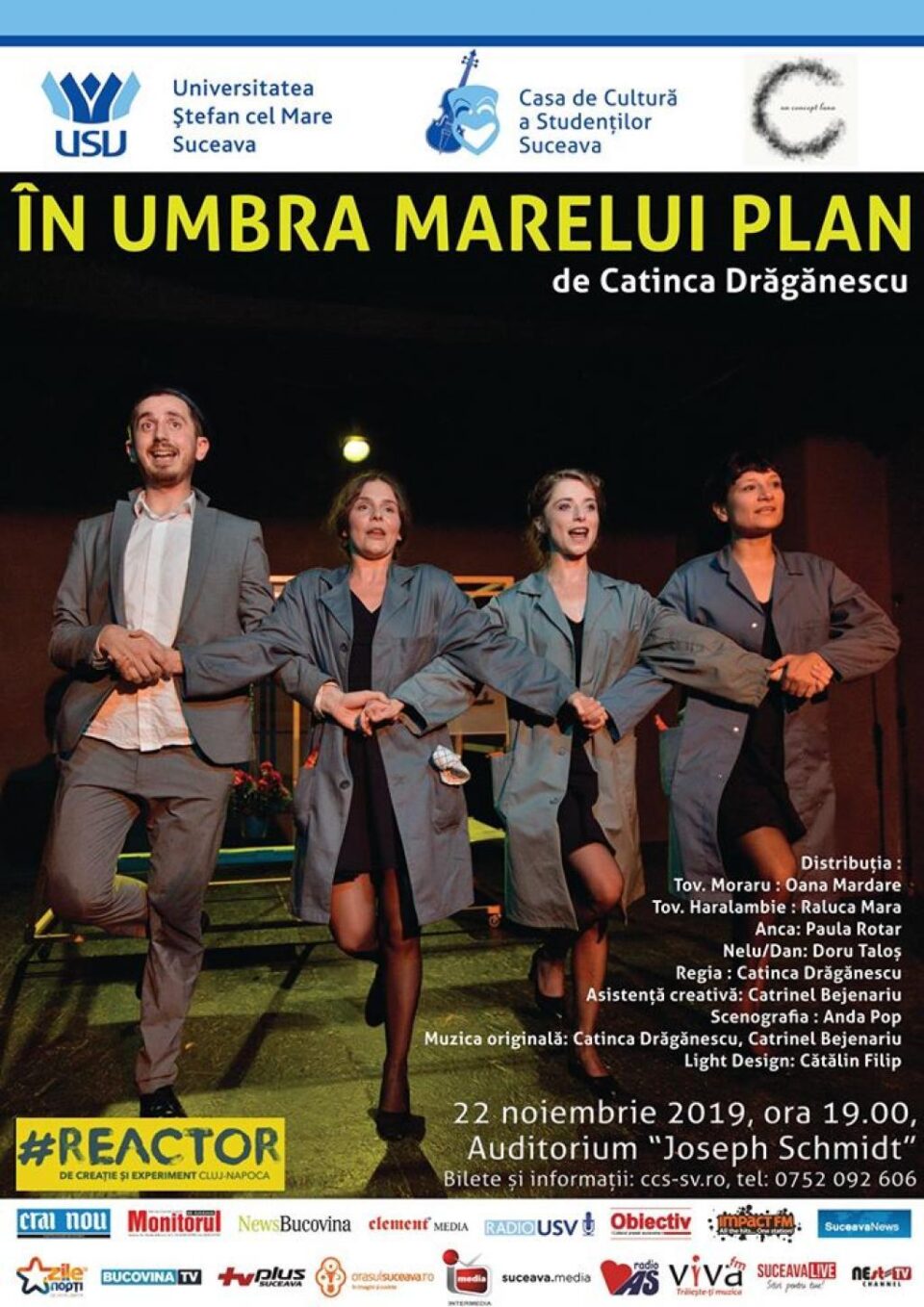 Piesa de teatru ”În umbra marelui plan”