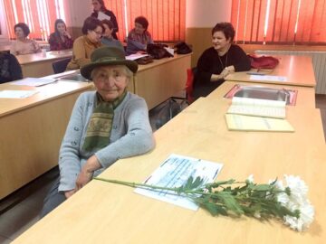 Profesoara Ana Dascălu, un dascăl dedicat obiectului pe care l-a predat cu pasiune multor generații de elevi