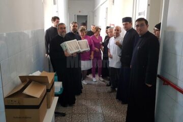 Aparate medicale donate spitalului de către preoții din Protoieria Fălticeni