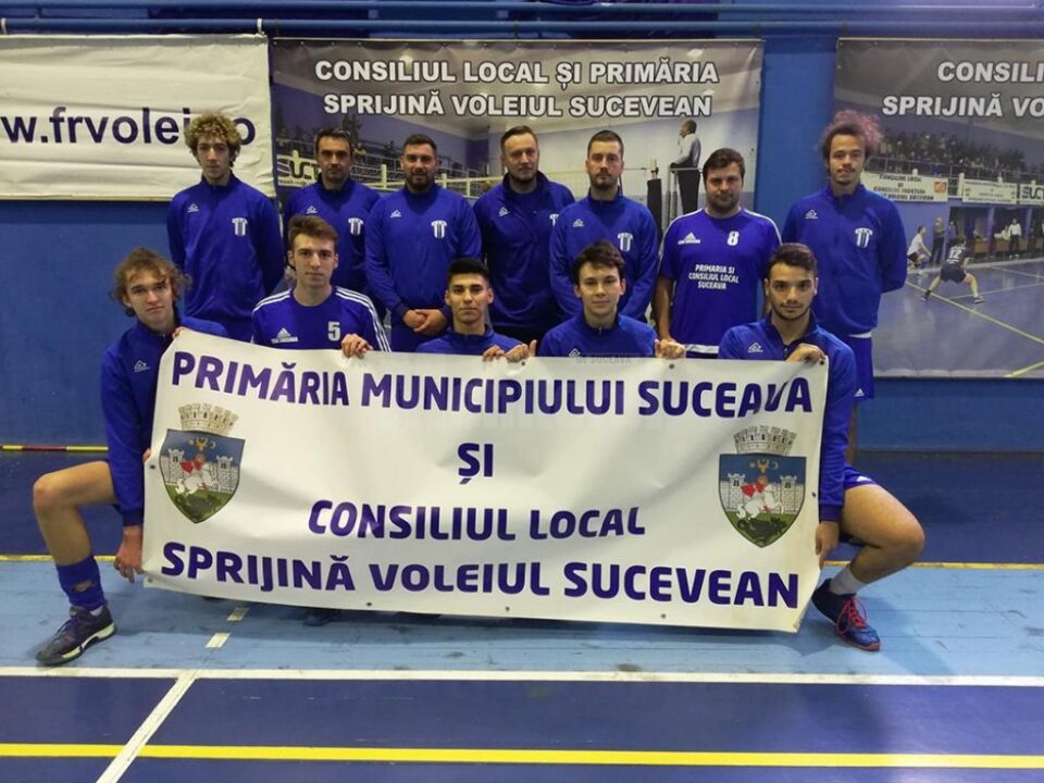 Tinerii voleibaliști de la CSM Suceava au un parcurs bun în Divizia A2