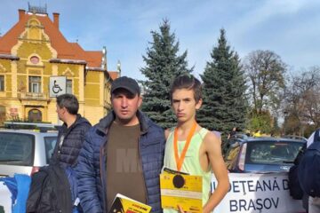 Cristian și Alexandru Prâsneac la finalul concursului de la Brașov Cristian și Alexandru Prâsneac la finalul concursului de la Brașov