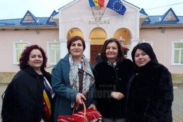 Violeta Tăran a fost prezentă la hramul comunei Ruseștii Noi din Republica Moldova