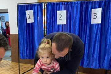 Lucian Harșovschi a votat pentru ca tinerii să nu mai plece din România