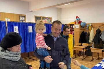 Lucian Harșovschi a votat pentru ca tinerii să nu mai plece din România