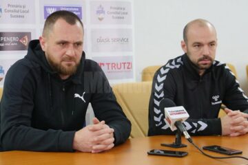 Adrian Chiruț și Alex Juverdianu au prefațat partida cu Magnum Botoșani