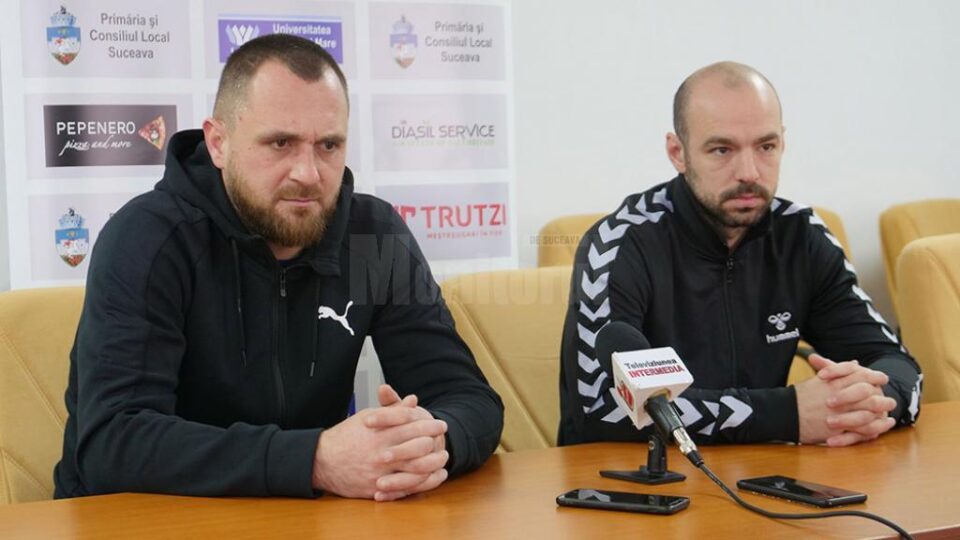 Adrian Chiruț și Alex Juverdianu au prefațat partida cu Magnum Botoșani