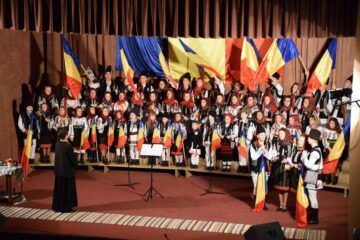 Evenimentele de Ziua Națională au inclus și un concert de cântece patriotice