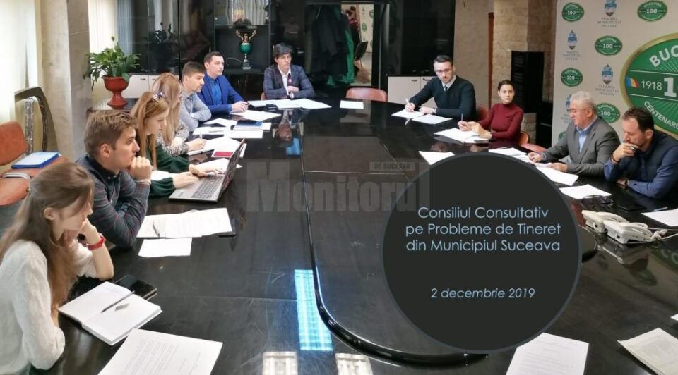 Întrunirea Consiliului Consultativ pe Probleme de Tineret din municipiul Suceava