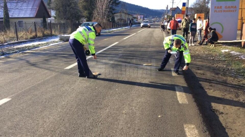 Locul accidentului Locul accidentului