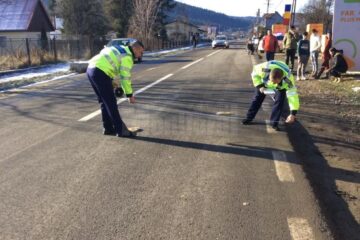 Locul accidentului Locul accidentului