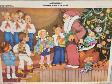 Obiecte specifice perioadei sărbătorilor de iarnă, din 1900 – 1980, expuse la Muzeul de Istorie