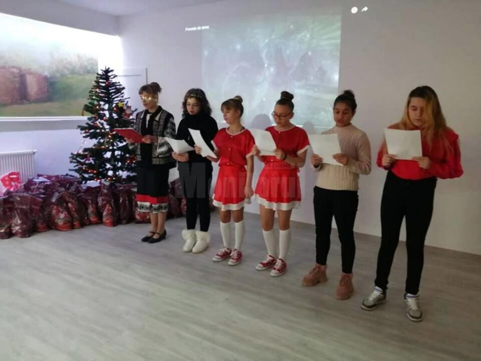 Copiii de la Centrul Școlar de Educație Incluzivă Suceava au primit daruri de la Moș Nicolae