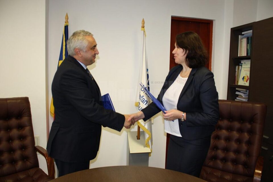 Acord bilateral între Universitatea din Suceava și Universitatea de Stat „Dimitrie Cantemir” din Chișinău