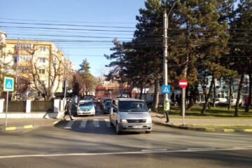 Sens unic dinspre str. Leca Morariu spre Universitate, în municipiul Suceava