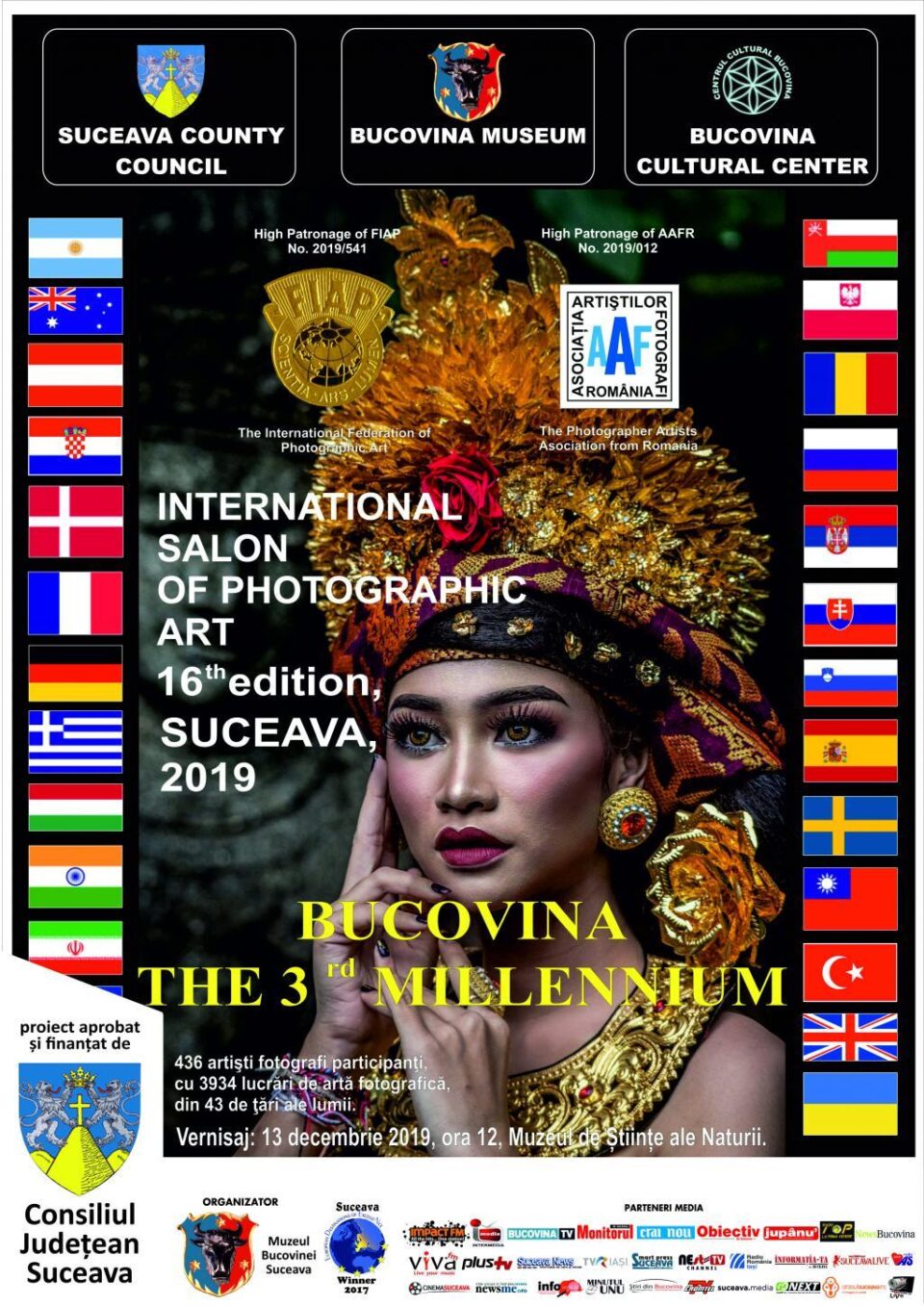 Vernisajul Salonului Internațional de Artă Fotografică “Bucovina Mileniul III”, vineri, la Muzeul de Științele Naturii Vernisajul Salonului Internațional de Artă Fotografică “Bucovina Mileniul III”, vineri, la Muzeul de Științele Naturii