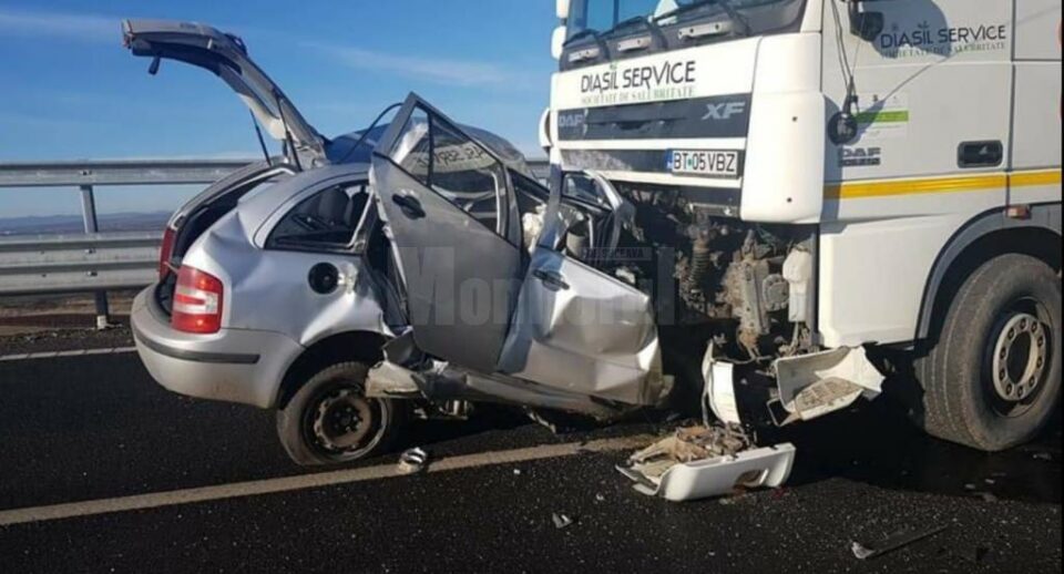 Accident mortal pe sectorul șoselei de centură a Sucevei dat în folosință anul acesta Accident mortal pe sectorul șoselei de centură a Sucevei dat în folosință anul acesta