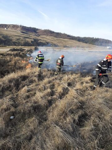 Intervenția pompierilor