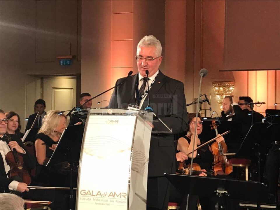 Primarul Sucevei, Ion Lungu, prezent la Gala Asociației Municipiilor din România, la București Primarul Sucevei, Ion Lungu, prezent la Gala Asociației Municipiilor din România, la București