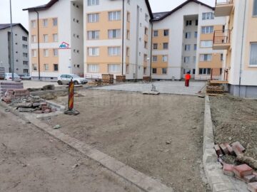 Sistematizare rutieră și amenajări de drumuri și parcări în cartierul ANL de la Metro