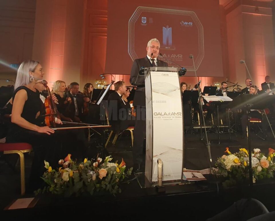 Primarul Sucevei, Ion Lungu, prezent la Gala Asociației Municipiilor din România, la București 2