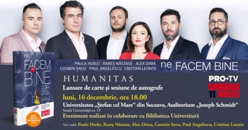 „Ne facem bine. O antologie de fapte extraordinare văzute și vorbite la ” „Ne facem bine. O antologie de fapte extraordinare văzute și vorbite la ”