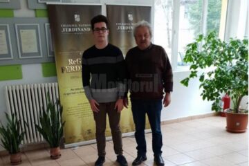 David Corneliu Turturean, alături de prof. Sorin Golda