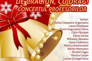 Concertul profesorilor Colegiului de Artă ”Ciprian Porumbescu”, marți, 17 decembrie
