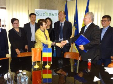 Semnarea Acordului de Cooperare între municipiul Suceava și municipiul Yinchuan din China