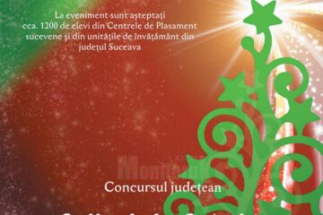 Peste 1.300 de copii vor participa sâmbătă la Concursului județean „Colind de Crăciun”