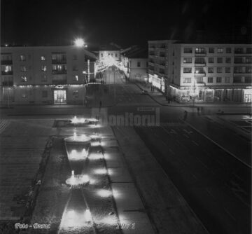 Între Moș Gerilă și Moș Crăciun. Fotografii rare cu orașul Suceava împodobit de sărbători