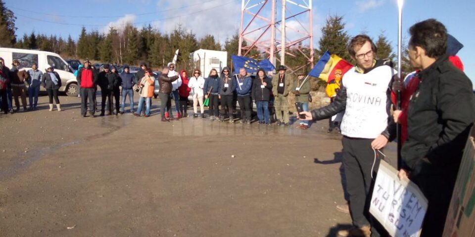 Protest Mestecăniș