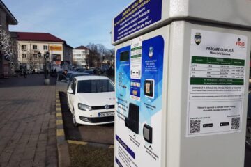 Parcări cu plată pe străzile Vasile Bumbac și Nicolae Bălcescu