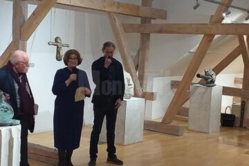 Vernisajul expoziției retrospective Vasile Gorduz, la Muzeul de Istorie din Suceava