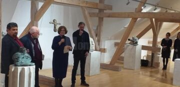 Vernisajul expoziției retrospective Vasile Gorduz, la Muzeul de Istorie din Suceava