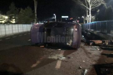 Mașina condusă e tânărul băut